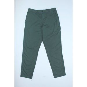 Uniqlo Straight Leg Green Pant
